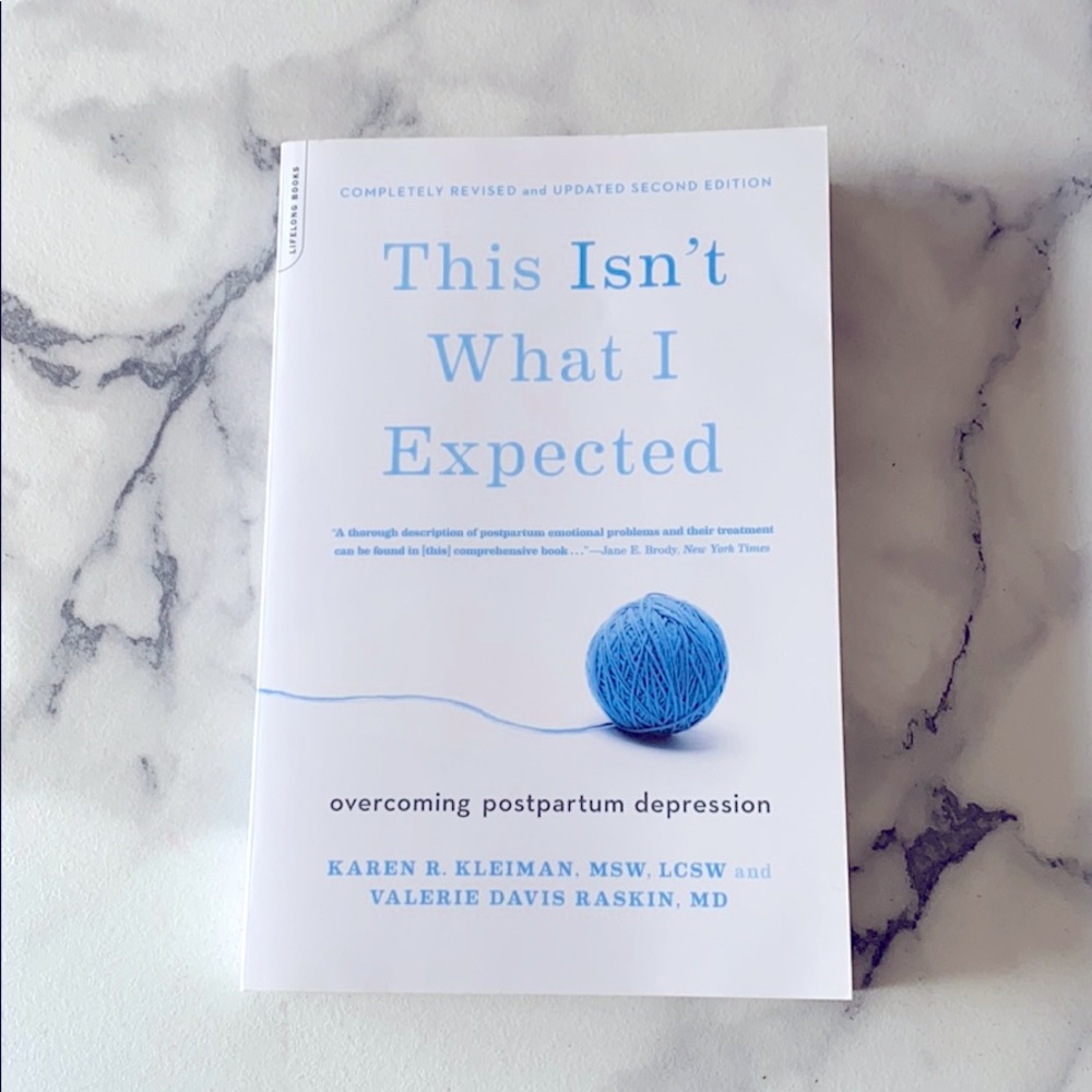 COPY - New postpartum book “this isn’t what I expected”
